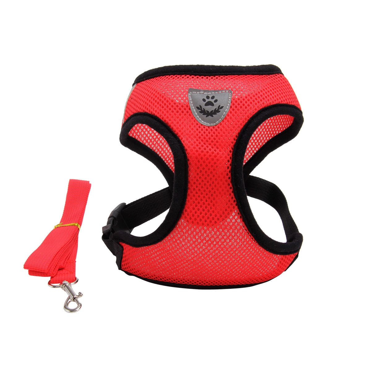 Fashionable Multi-color Dog Harness – Adjustable Soft Vest