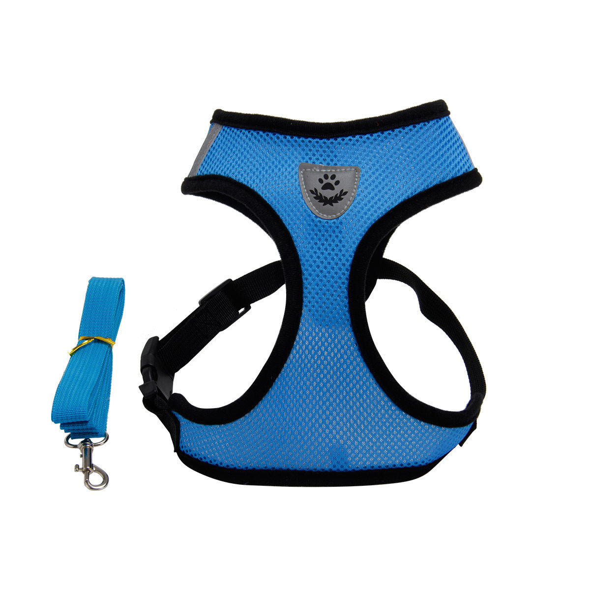 Fashionable Multi-color Dog Harness – Adjustable Soft Vest