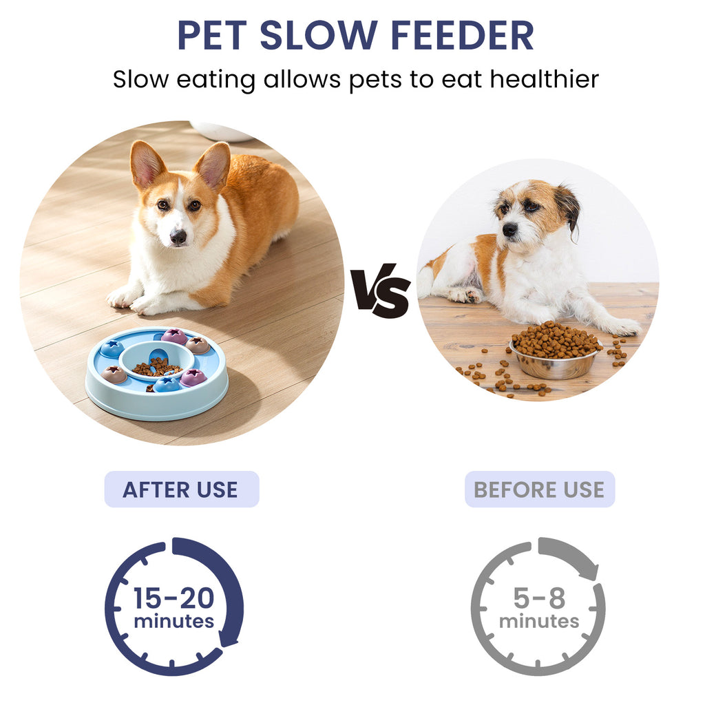 PETMARVEL Interactive Puzzle Game Dog Toy – Level 1-3, Slow Feeder & IQ Trainer for Dogs