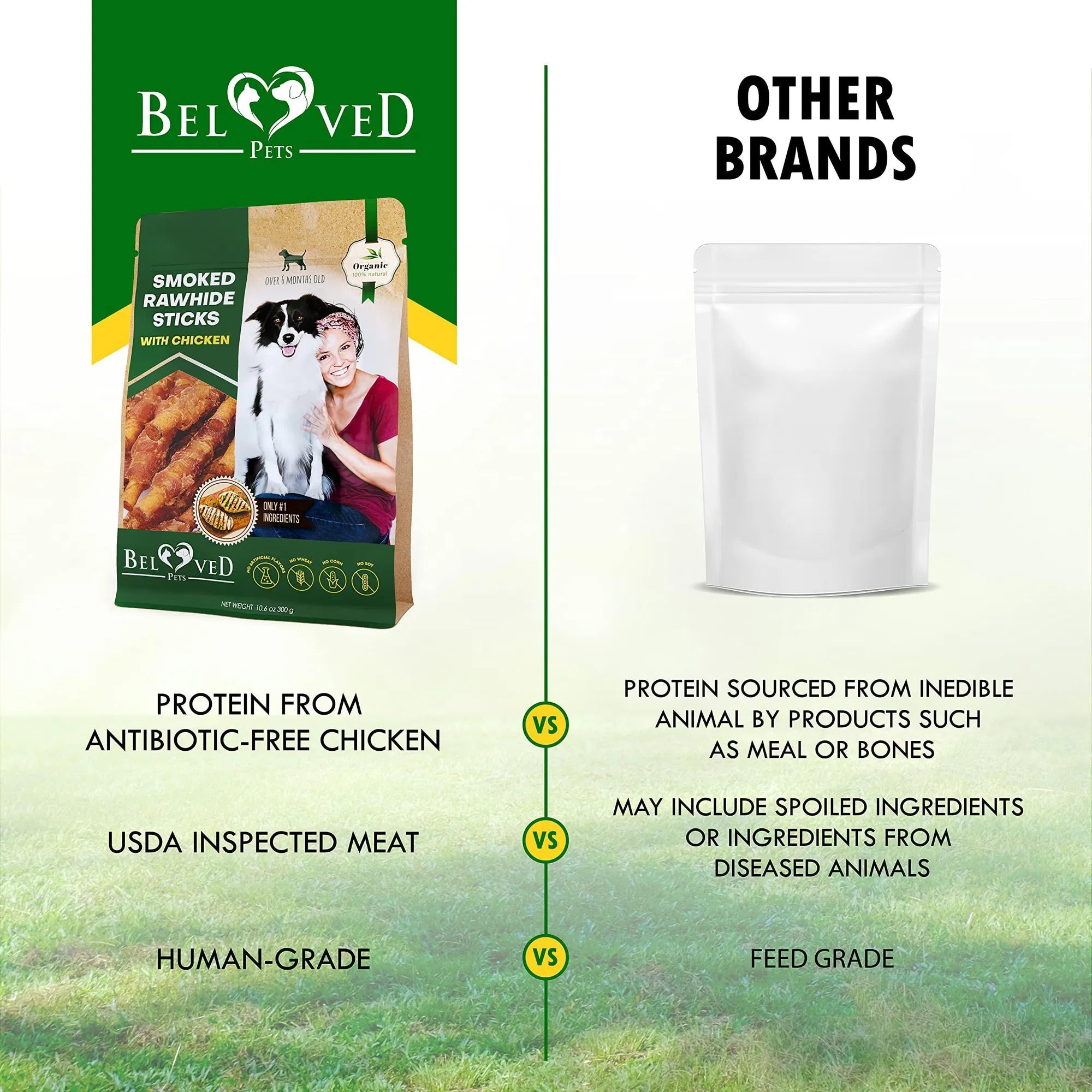 Premium Grain-Free Dental Chews for Dogs of All Ages