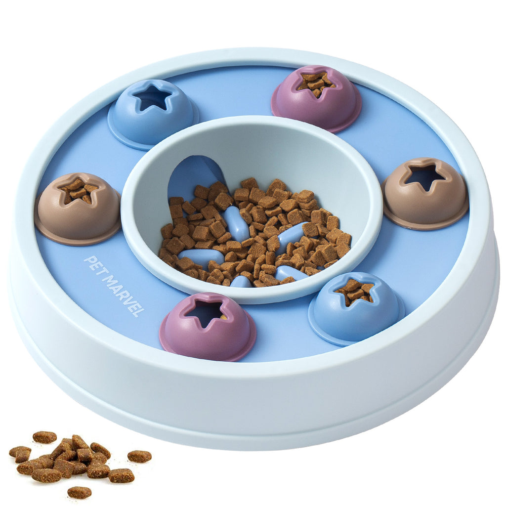 PETMARVEL Interactive Puzzle Game Dog Toy – Level 1-3, Slow Feeder & IQ Trainer for Dogs